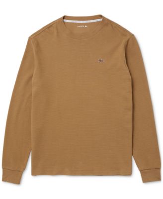 Men's Waffle-Knit Thermal Sleep Shirt