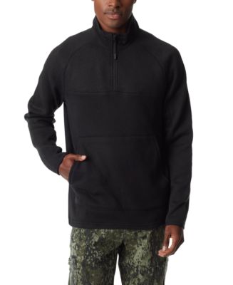 BASS OUTDOOR Men's Quarter-Zip Long Sleeve Pullover Sweater - Macy's