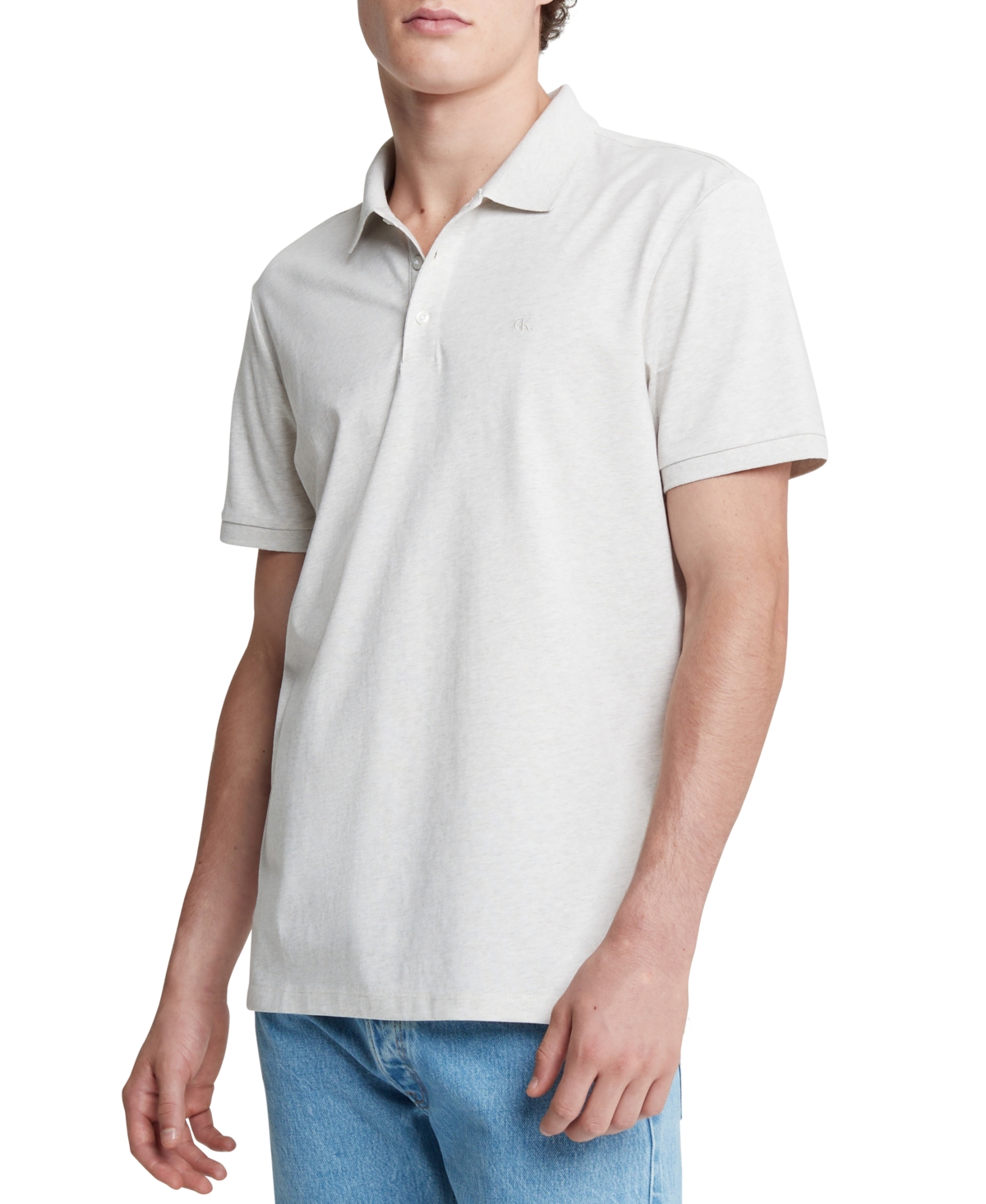 Calvin klein monogram logo heather shop