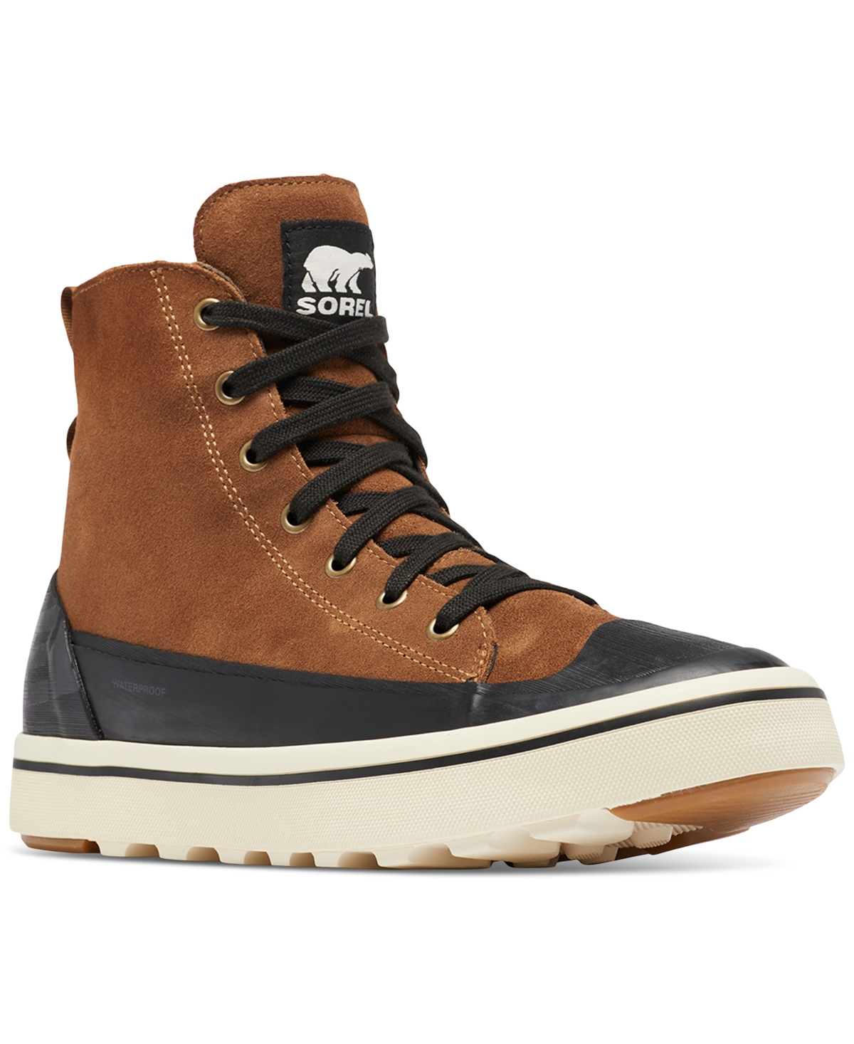 Shop Sorel Men's Cheyanne Metro Ii Sneaker Boots In Velvet Tan,black