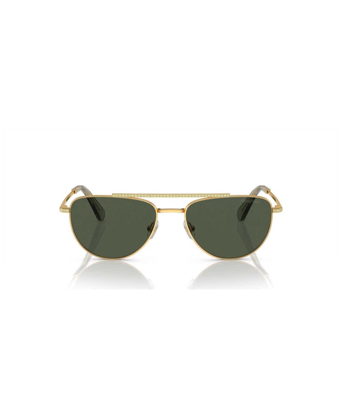 Shop Swarovski Women's Sunglasses Sk7007 In Gold