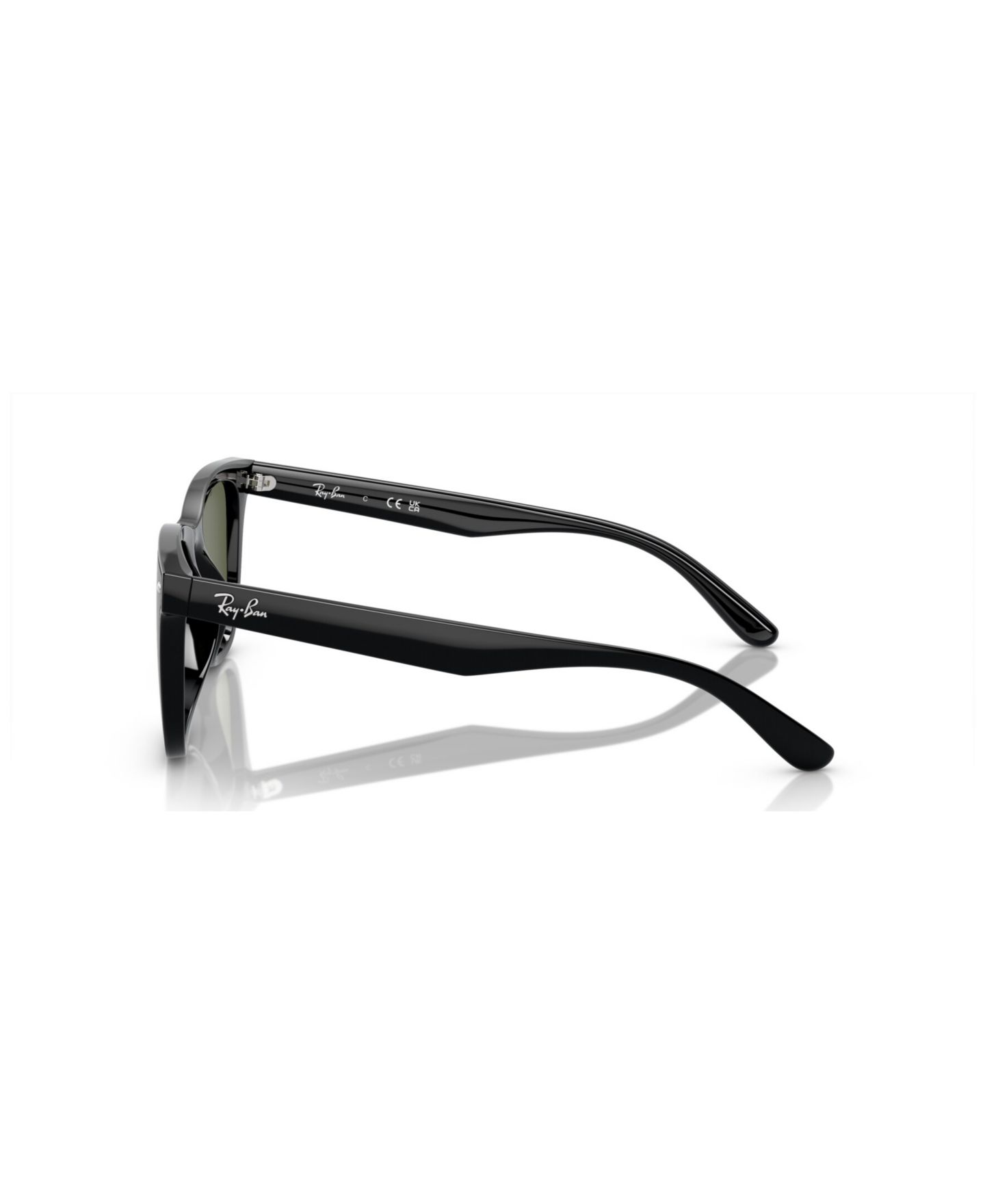 Солнцезащитные очки Ray-Ban Unisex Polarized Sunglasses, RB4420, цвет: Чёрный — фото 5