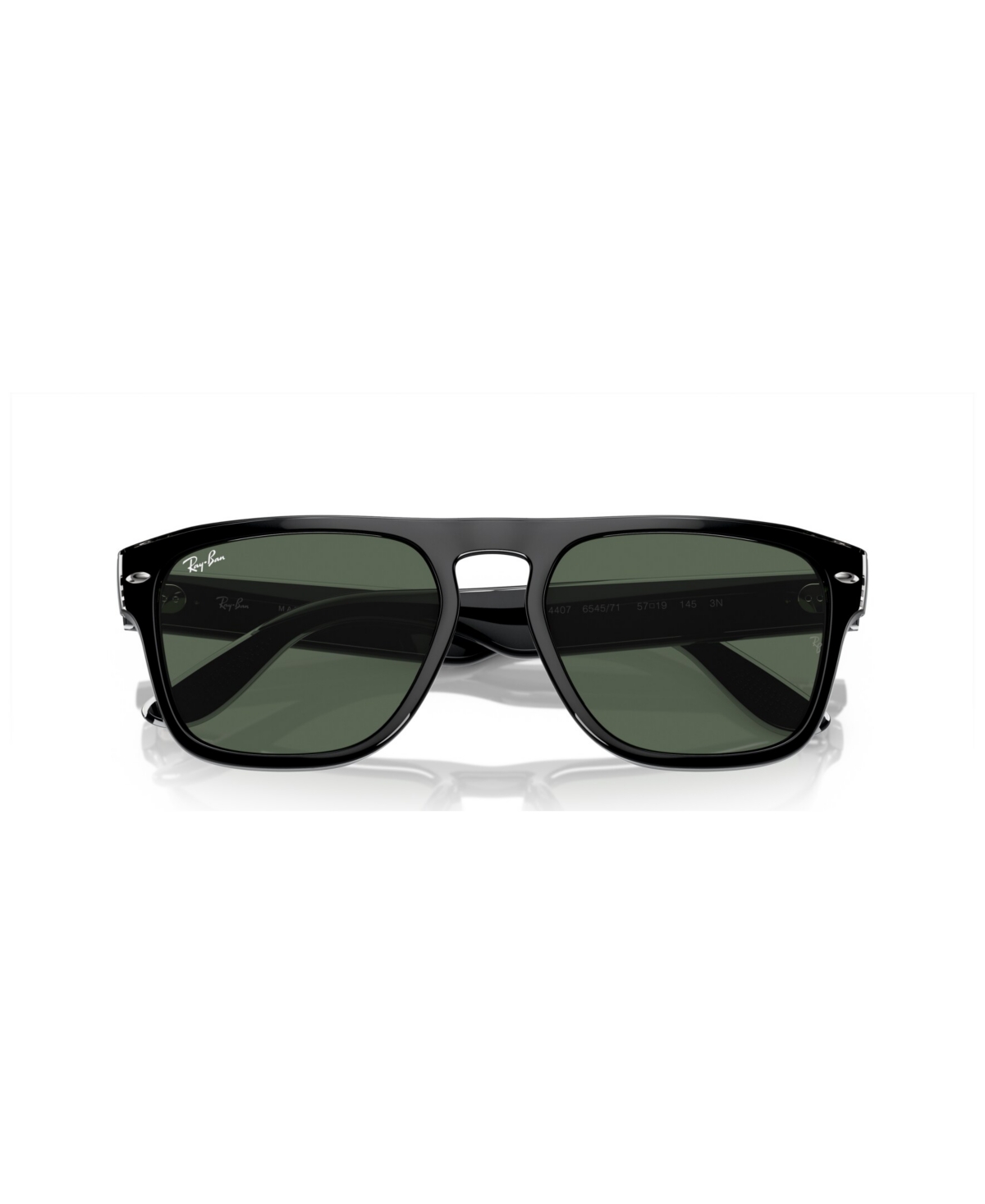 Shop Ray Ban Unisex Sunglasses Rb4407 In Black Transparent