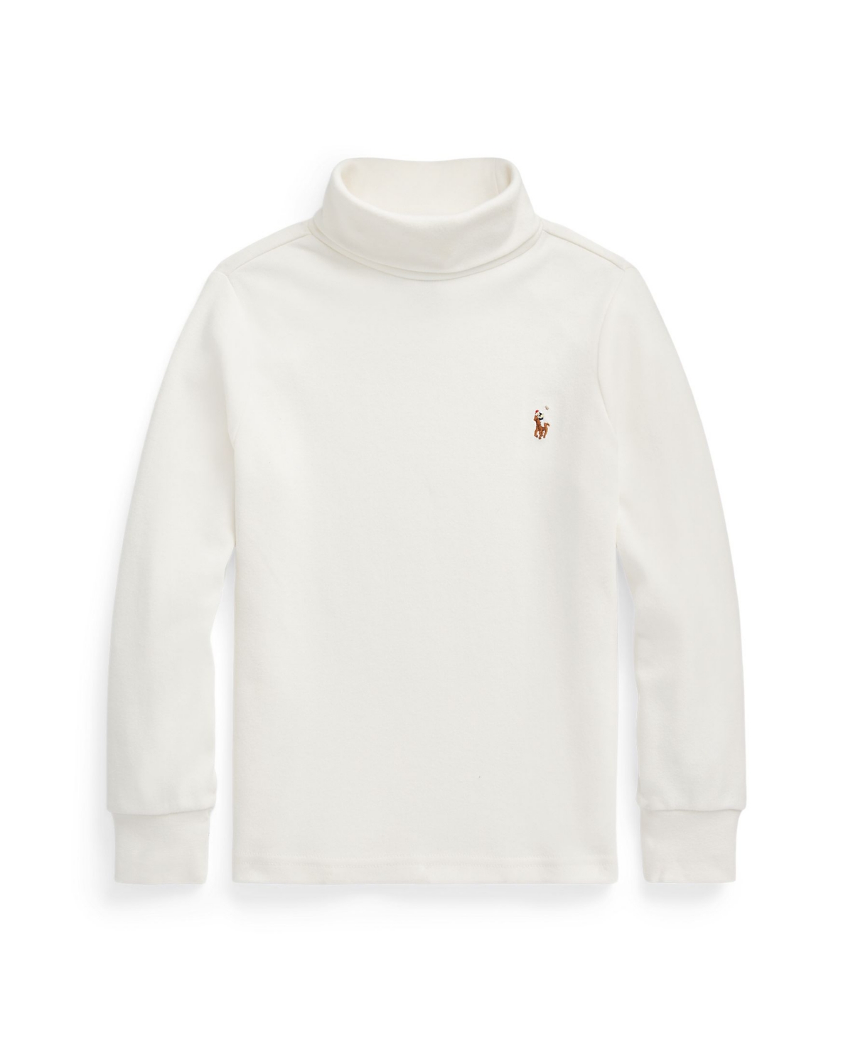 POLO RALPH LAUREN LITTLE AND TODDLER BOYS COTTON TURTLENECK SWEATSHIRT