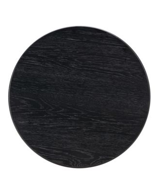 1 Piece Oak Brass Accent Entry Table