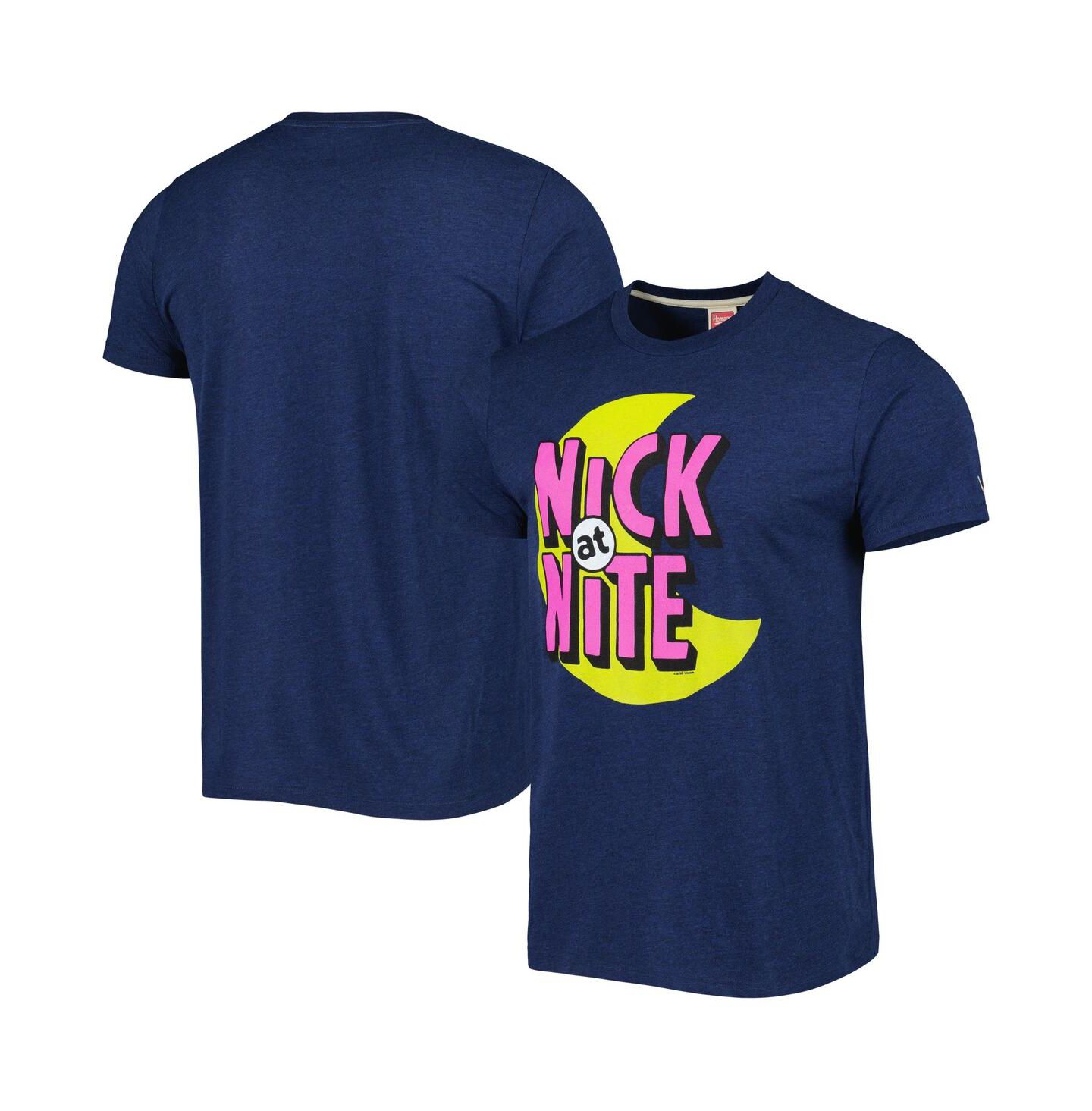 Футболка Homage Navy Nick at Nite Tri-Blend — фото 2