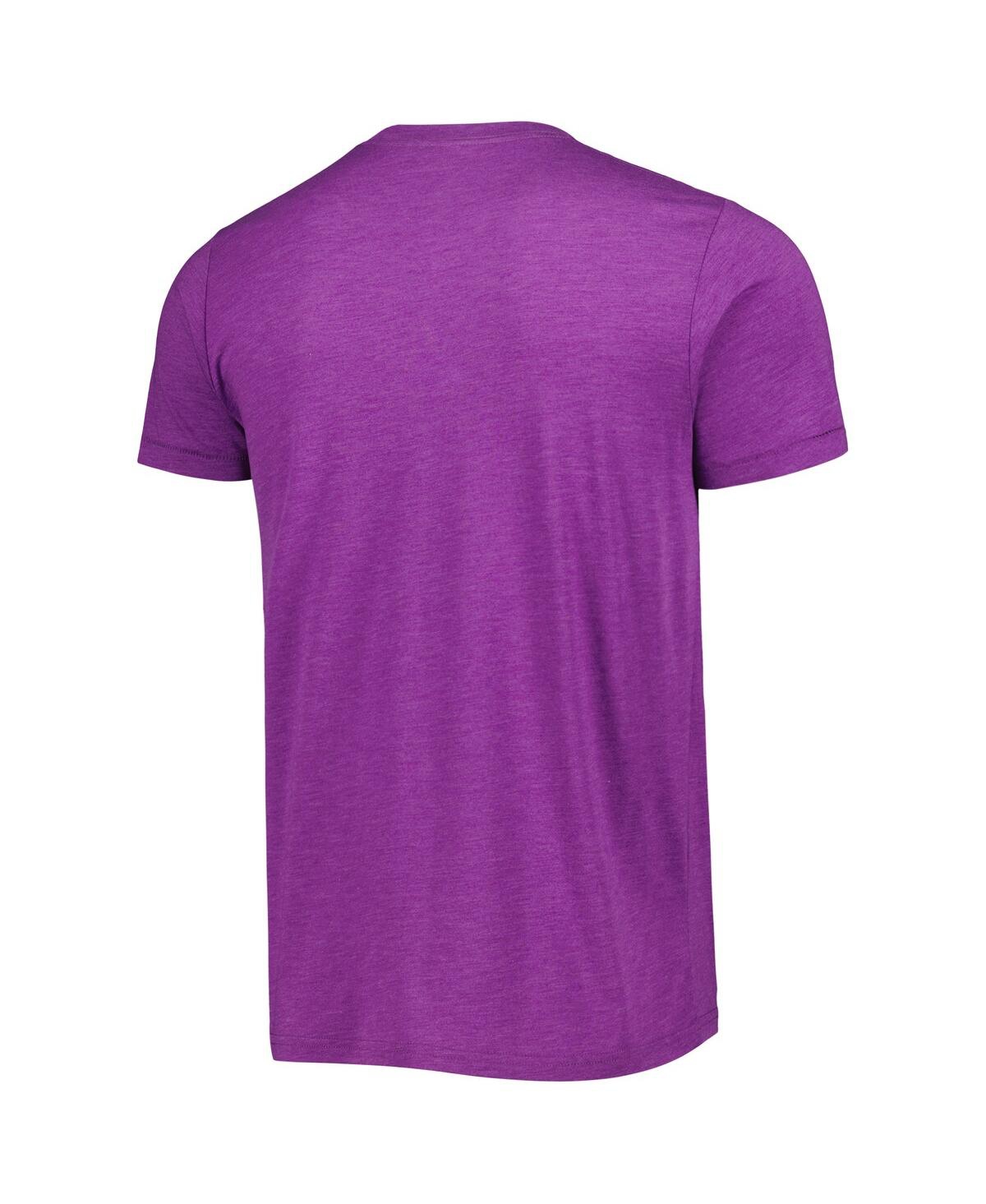 Shop Homage Men's And Women's  Purple Yo! Mtv Raps Tri-blend T-shirt