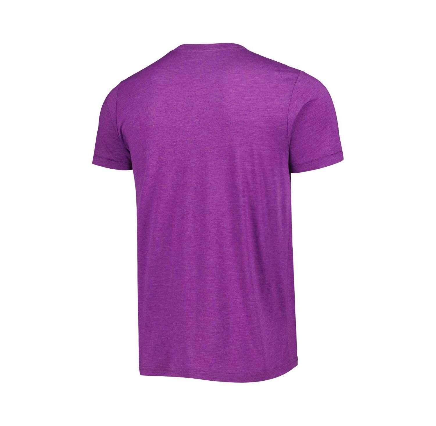 Men's and Women's Purple Yo! MTV Raps Tri-Blend T-shirt