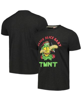 Men's and Women's  Charcoal Teenage Mutant Ninja Turtles Tri-Blend T-shirt