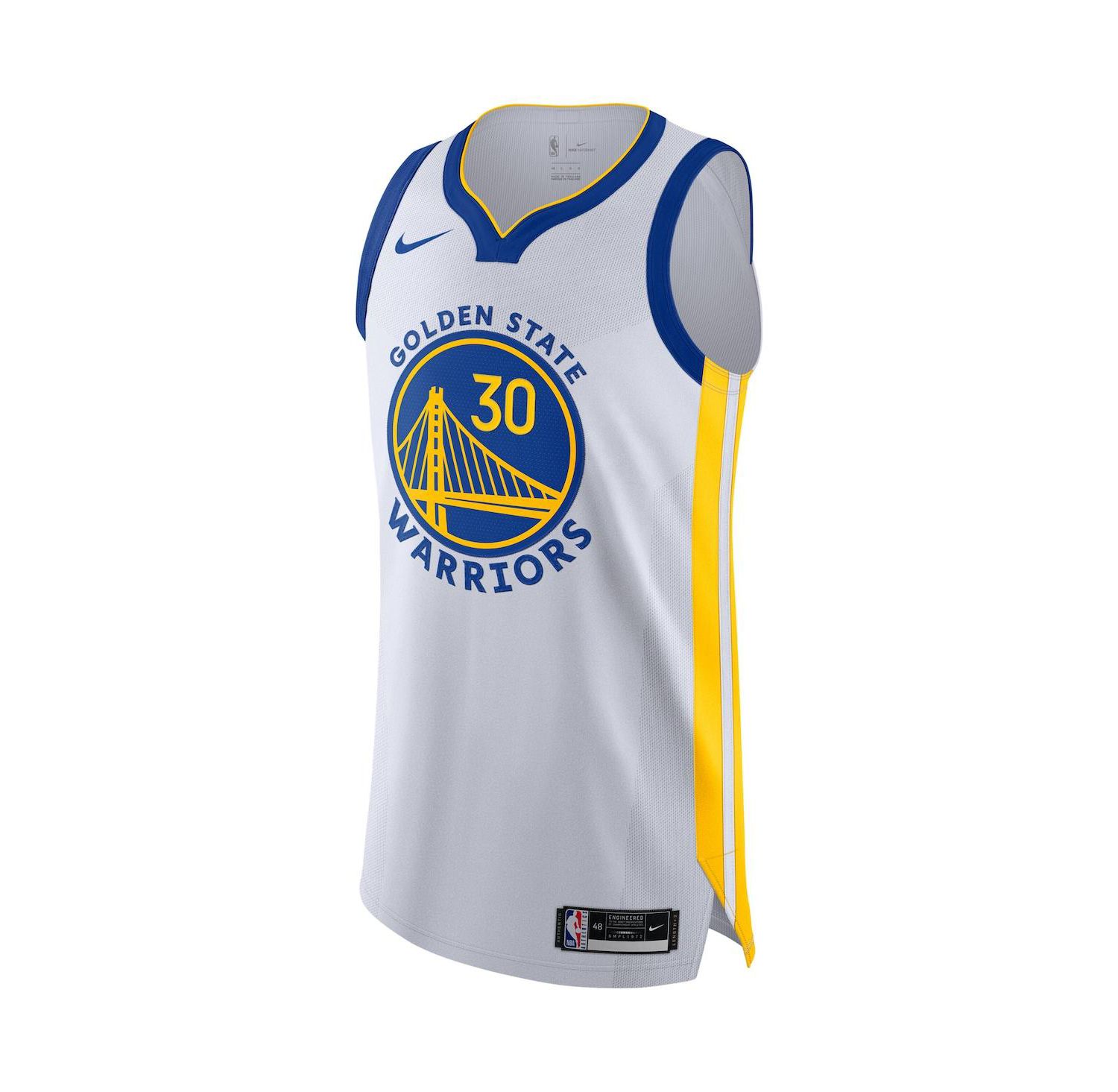 Men's Stephen Curry White Golden State Warriors 2020/21 Authentic Jersey - Association Edition