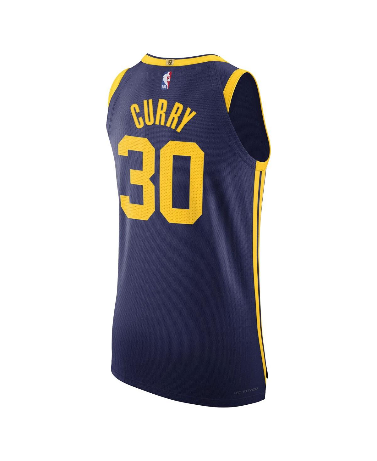 Men's Jordan Stephen CurryGolden State Warriors Authentic Player Jersey - Statement Edition - Royal