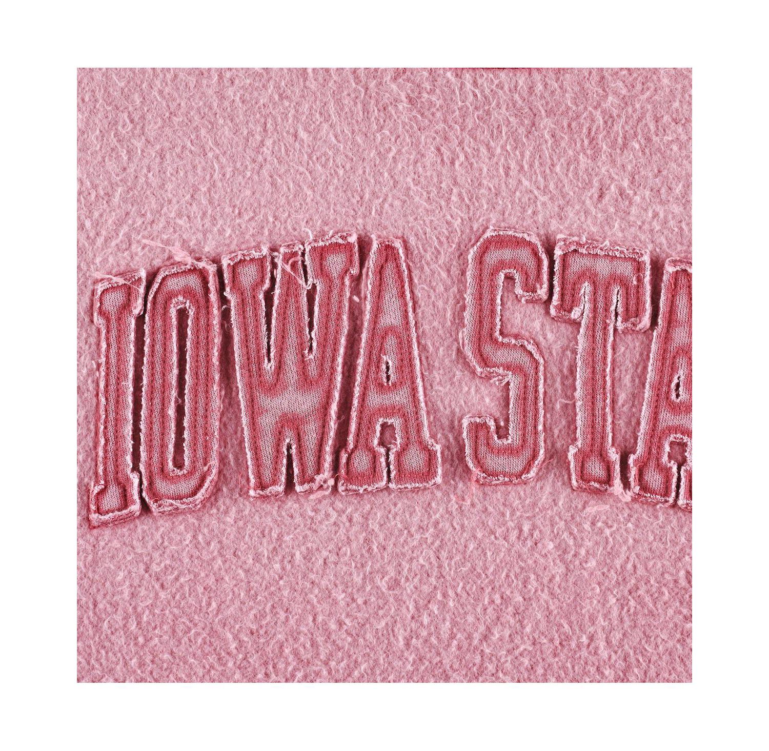 Women's Cardinal Iowa State Cyclones Ponchoville Pullover Sweatshirt