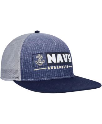 Men's Navy, Gray Navy Midshipmen Snapback Hat