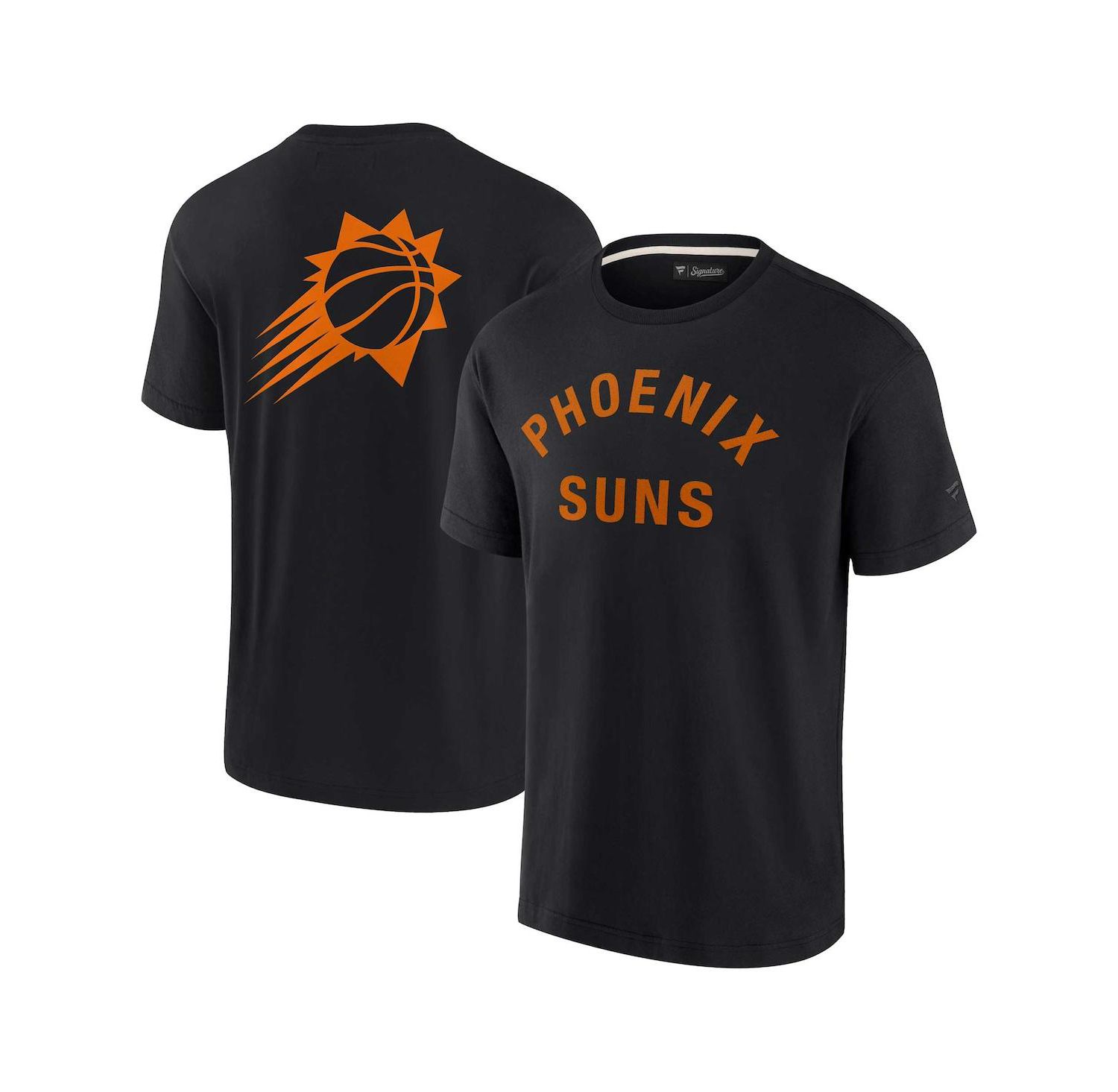 Men's and Women's Black Phoenix Suns Super Soft T-shirt