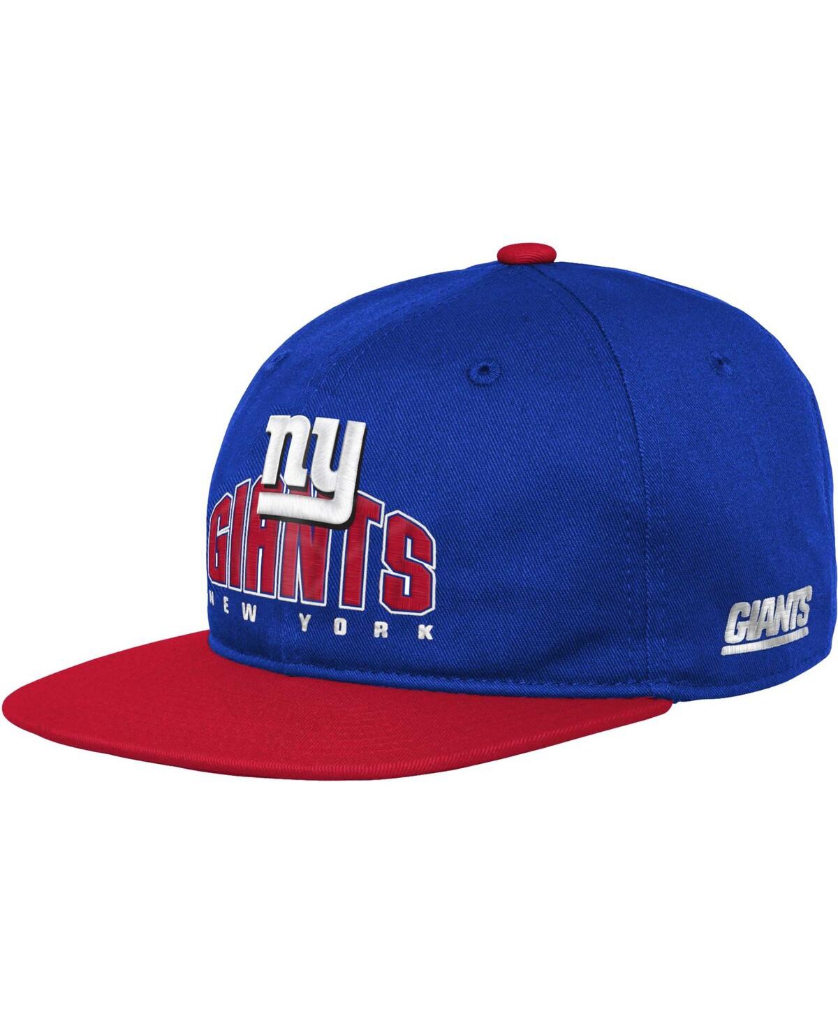 Outerstuff Kids' Big Boys And Girls Royal New York Giants Legacy Deadstock Snapback Hat