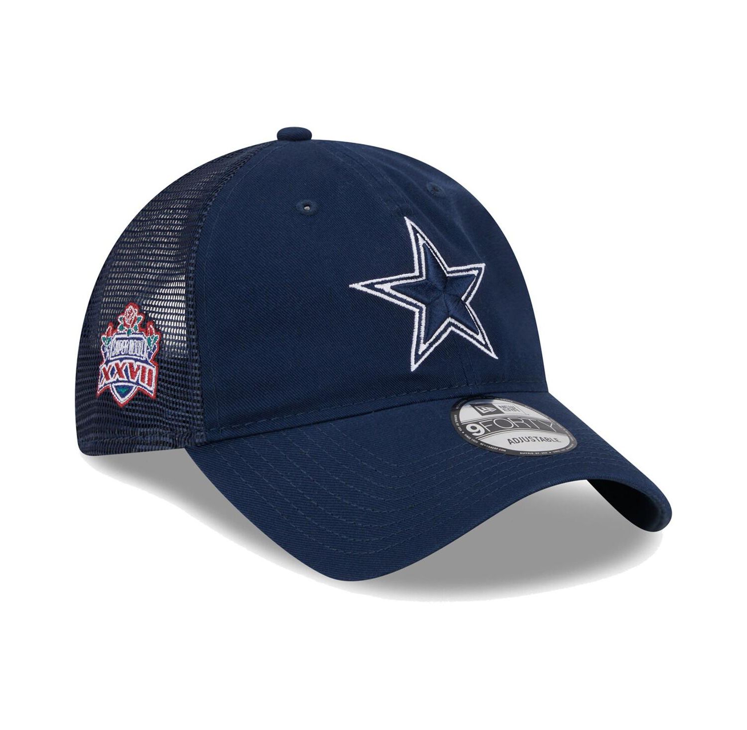 Men's Navy Dallas Cowboys Distinct 9TWENTY Adjustable Hat