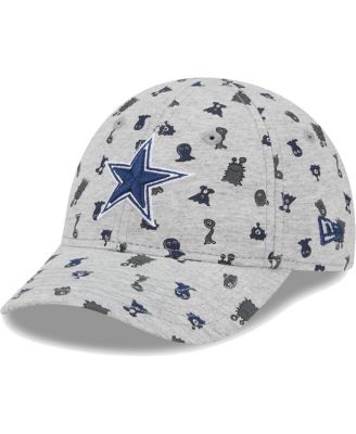 Little Boys and Girls Gray Dallas Cowboys Critter 9FORTY Flex Hat