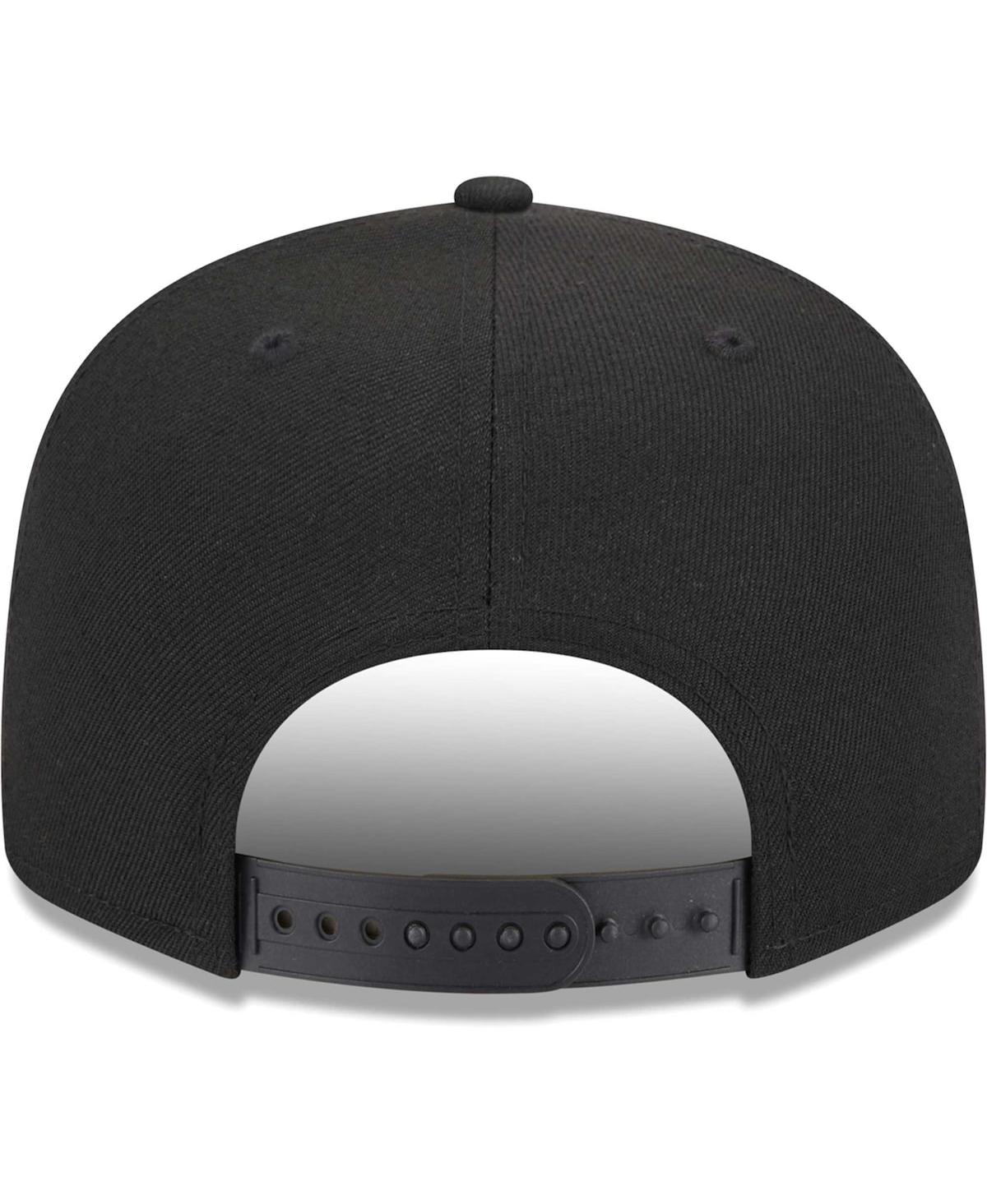 Men's New Era Black Las Vegas Raiders Main Script 9FIFTY Snapback Hat