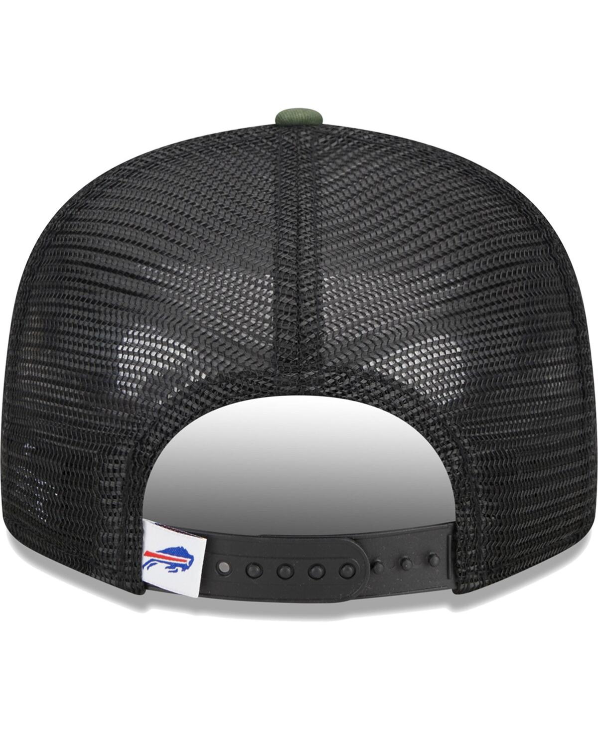 New Era Men's  Camo Buffalo Bills Main Trucker 9fifty Snapback Hat In Camo