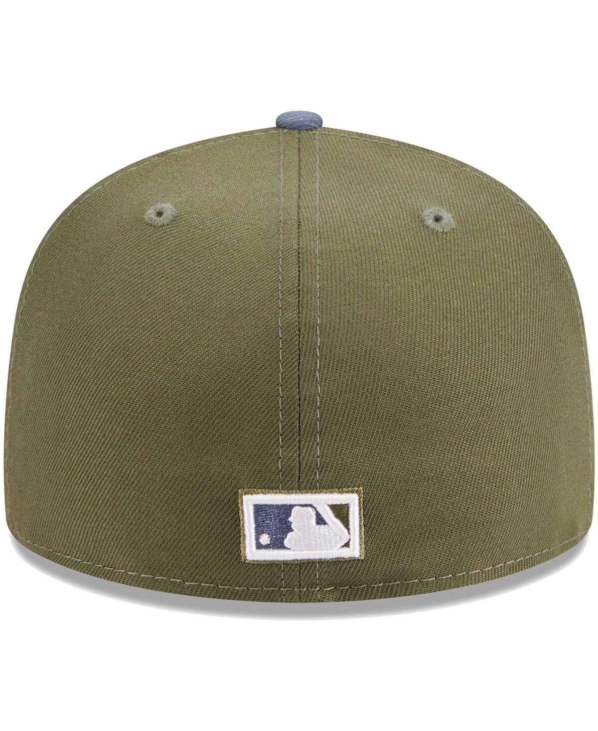 Men's New Era Blue Florida Marlins 59FIFTY Fitted Hat - Blue