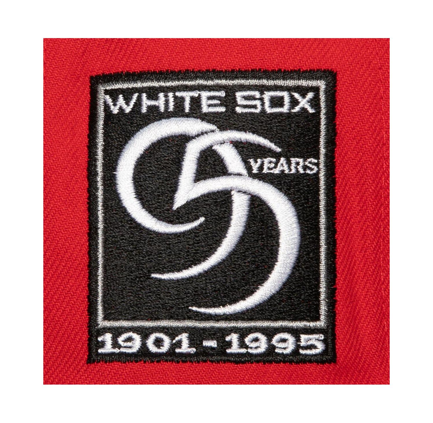 Men's Red, Chicago White Sox Bases Loaded Fitted Hat