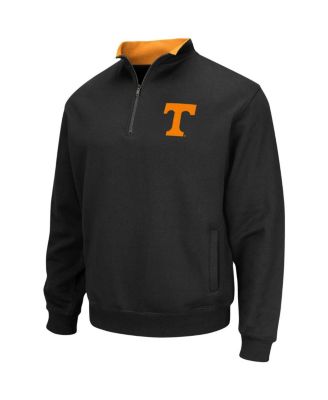 Men's Black Tennessee Volunteers Tortugas Logo Quarter-Zip Jacket