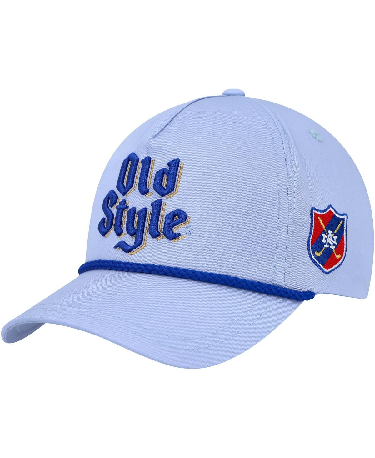 Men's American Needle Blue Old Style Rope Snapback Hat - Blue