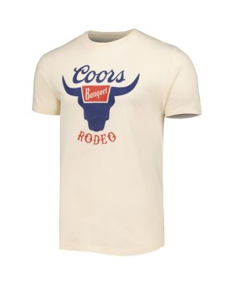 Men's and Women's Cream Coors Brass Tacks T-shirt