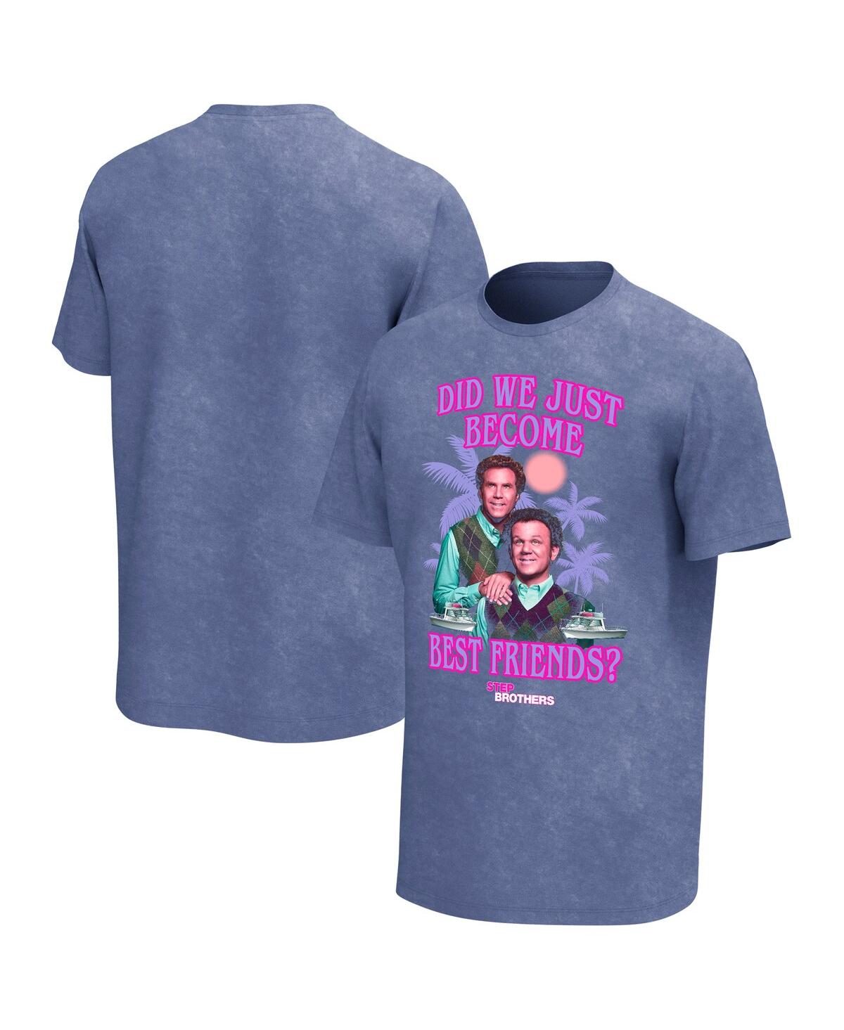 Philcos Men's Blue Step Brothers Graphic T-shirt In Blue