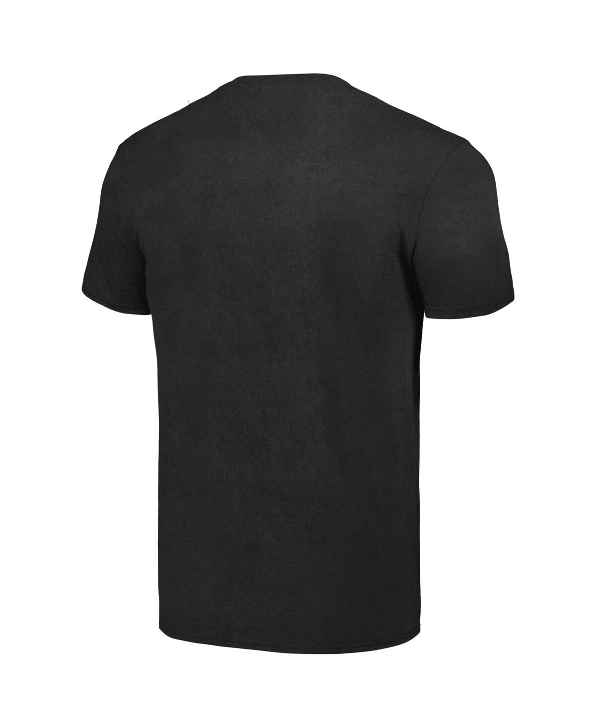 Philcos Men's Black 50th Anniversary Of Hip Hop Mtv Washed Graphic T-shirt In Black