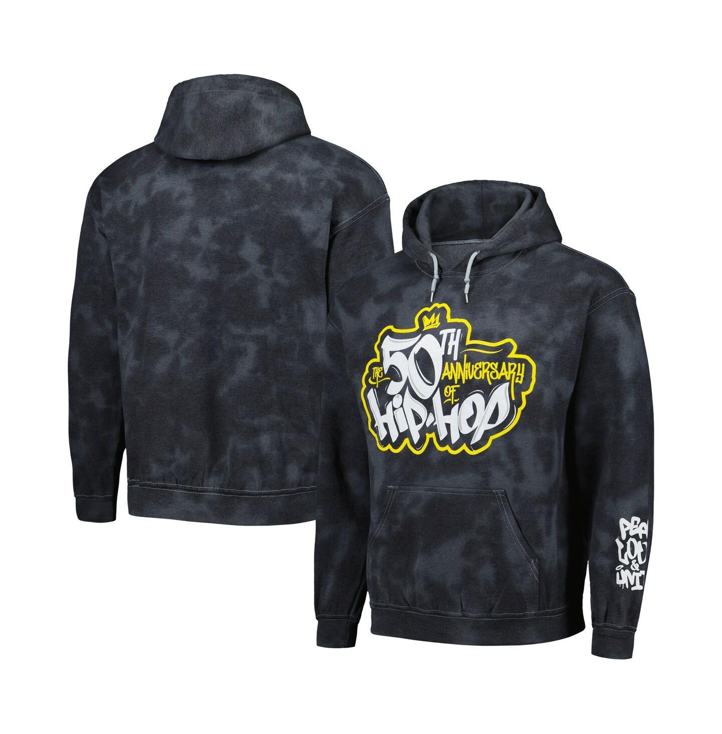 Мужское худи Philcos Black 50th Anniversary of Hip Hop Washed Graphic Pullover — фото 2