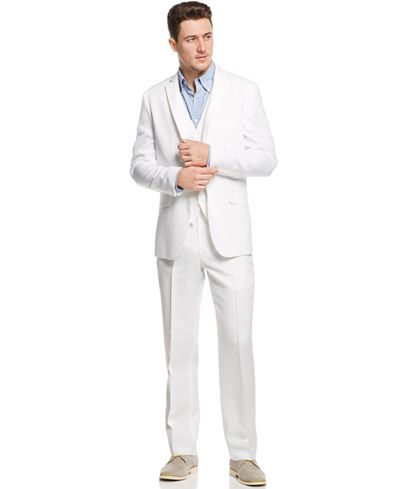 INC International Concepts Men's Smith Linen Suit Separates