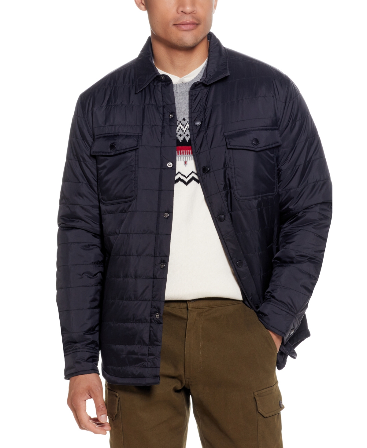 Weatherproof vintage men's quilted jacket sale