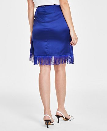 Fringe skirt macy's sale