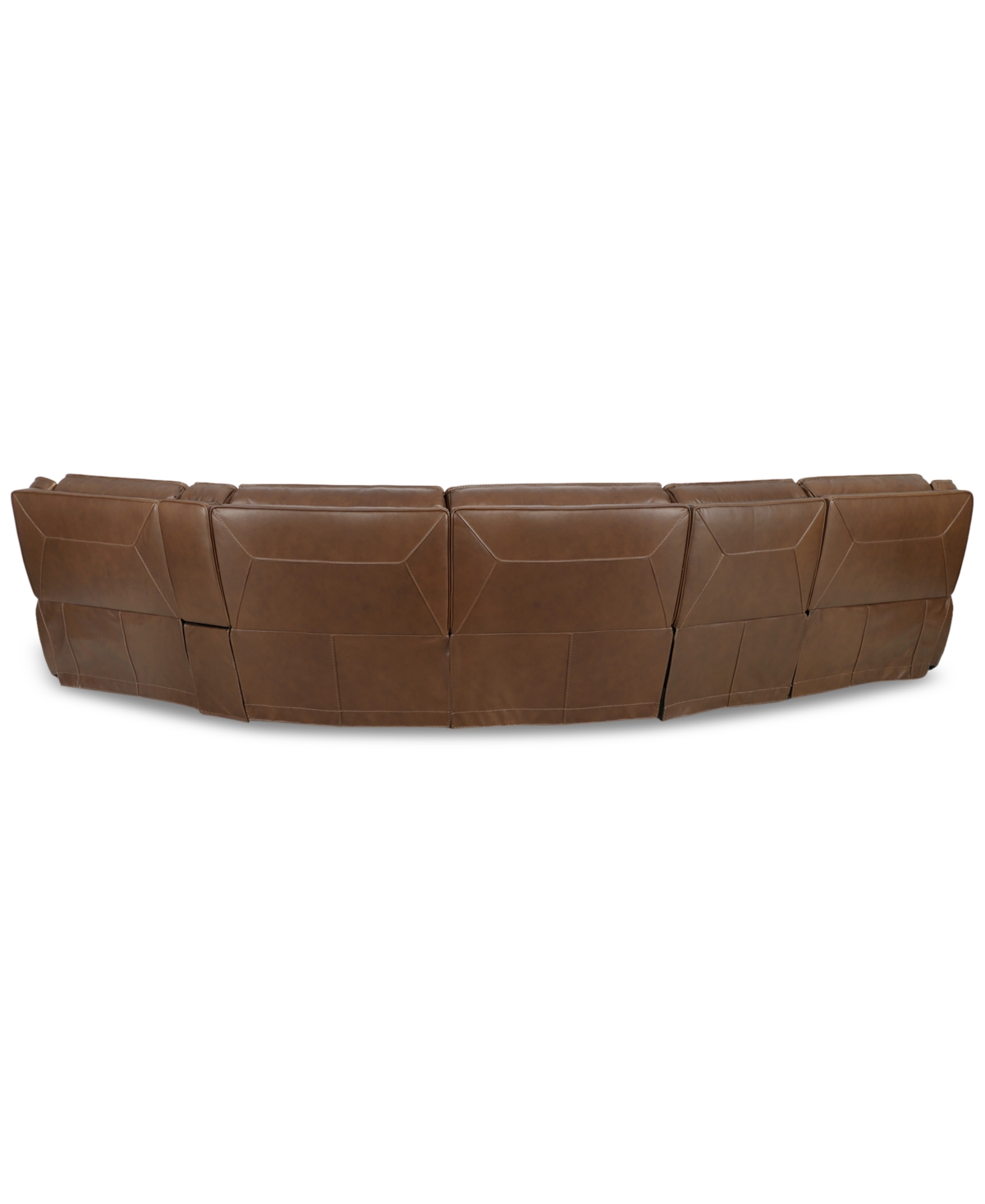 Hansley 5-Pc. Zero Gravity Leather Sectional with Power Recliner and Chaise, Created for Macy's
