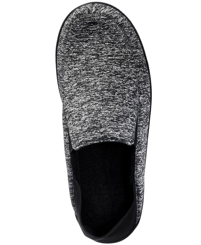 isotoner men's slippers memory foam
