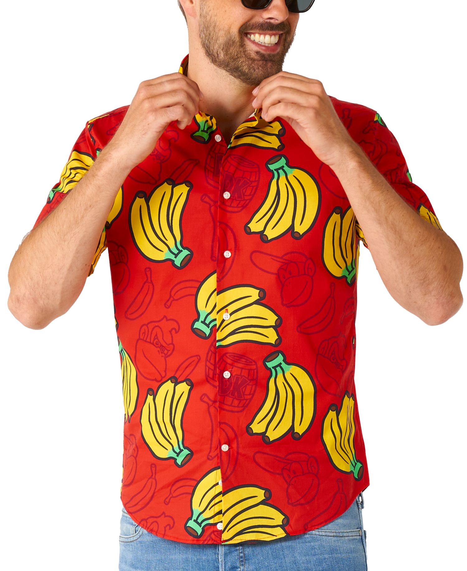 Men's SHIRT Short Sleeve Donkey Kong