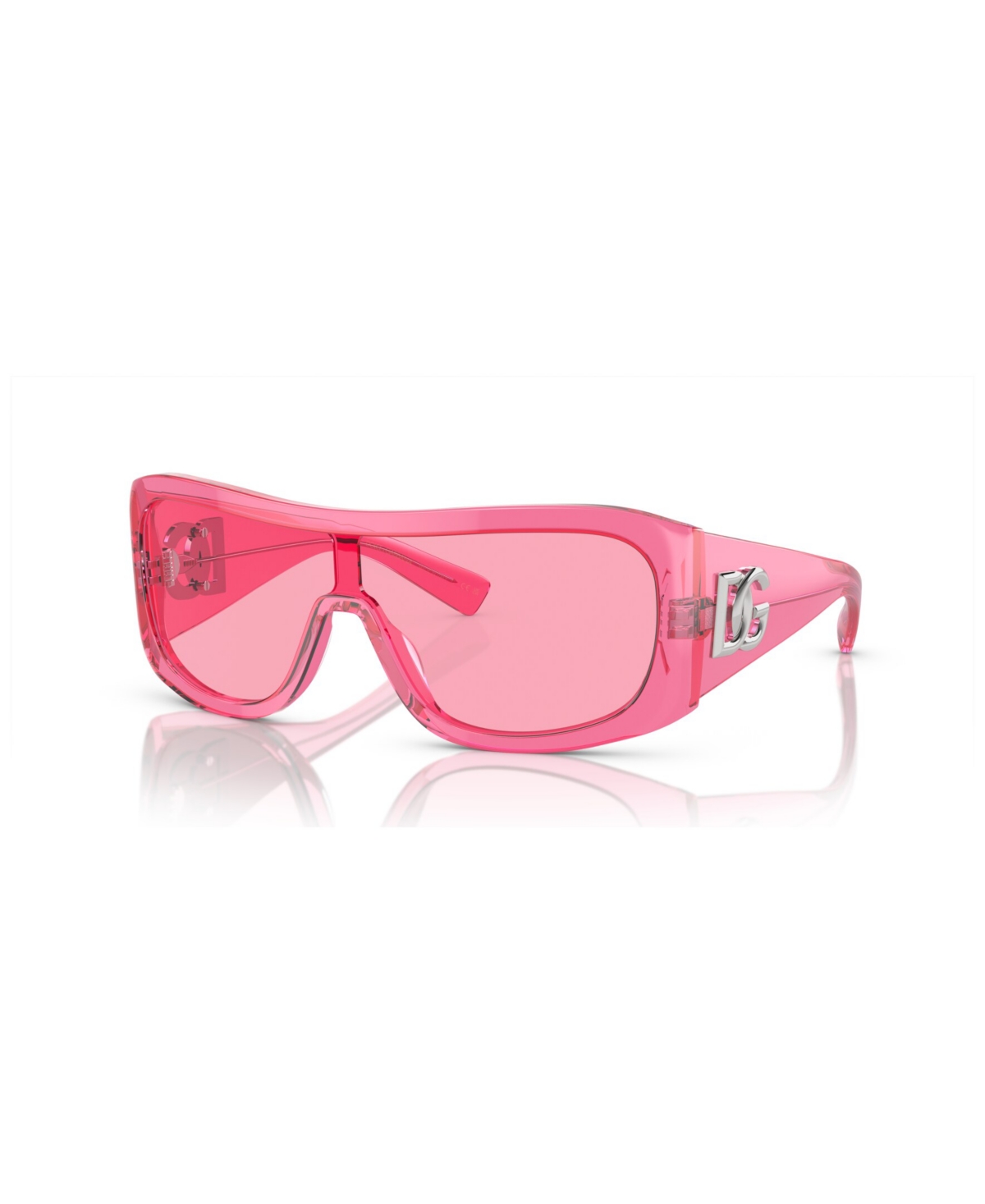 Dolce & Gabbana Men's Sunglasses Dg4454 In Pink Transparent