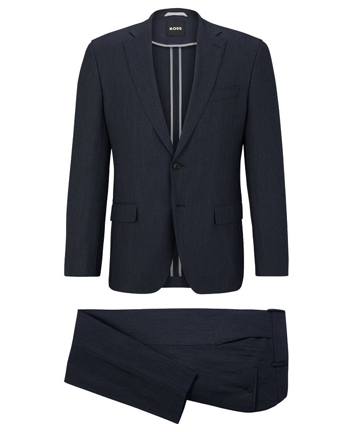 Hugo Boss Men's Performance-Stretch Slim-Fit Suit - Macy's