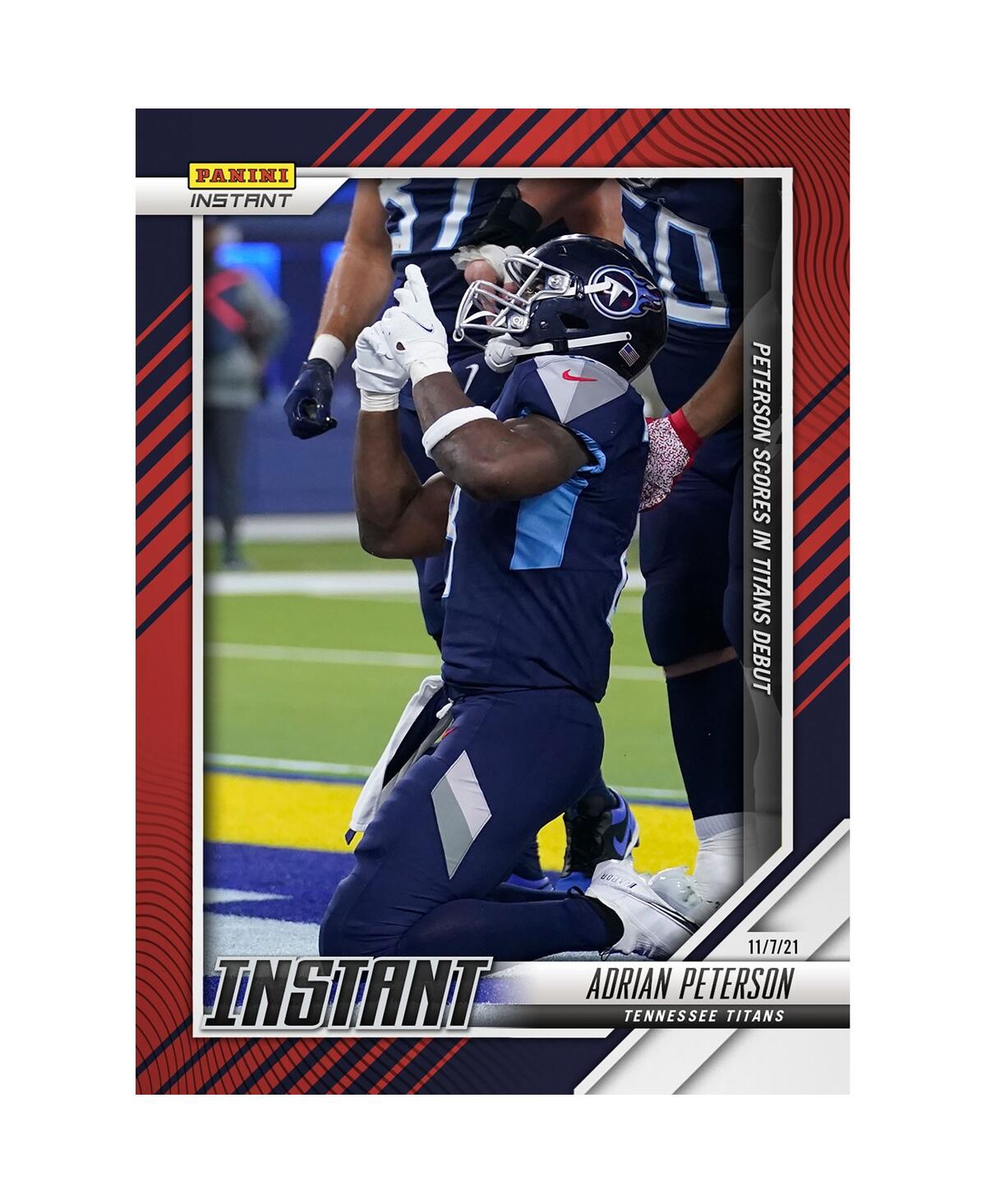 Shop Panini America Adrian Peterson Tennessee Titans Parallel  Instant Nfl Week 9 Scores In Titans Debut S In Multi