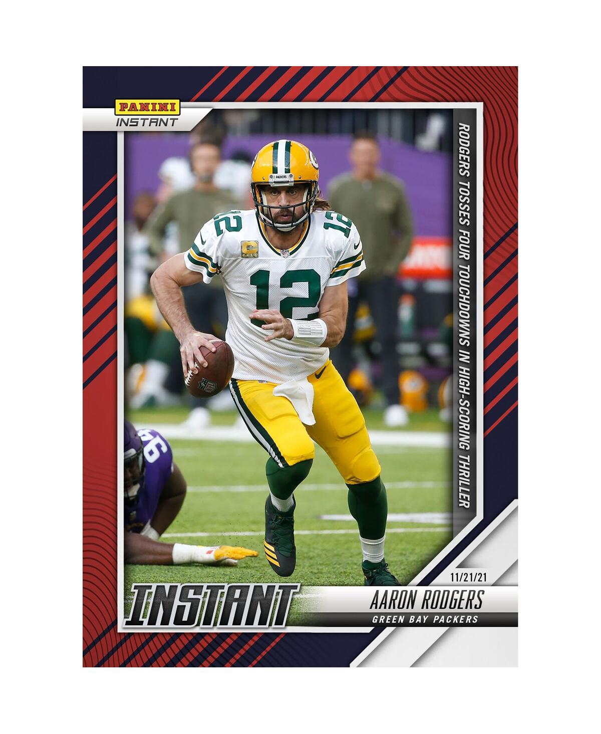 Panini America Aaron Rodgers Green Bay Packers Parallel  Instant Nfl Week 11 Tosses Four Touchdowns I In Multi