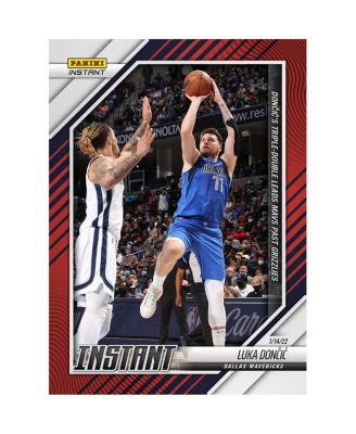 Luka Doncic Dallas Mavericks Parallel Panini America Instant Doncic's  Triple-Double Leads Mavs Past Grizzlies Single Trading Card - Limited  Edition of 99 - Macy's