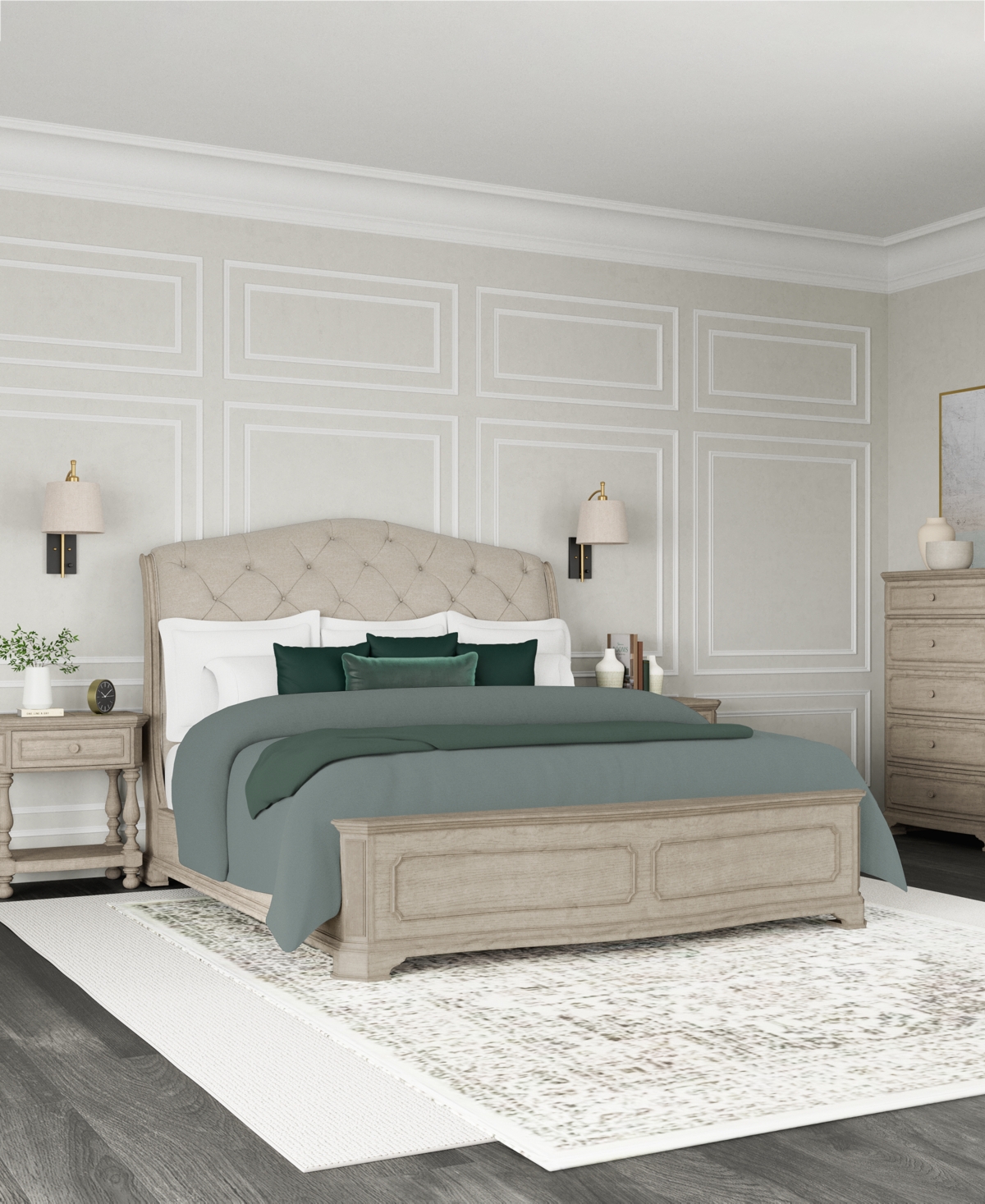 Macy's Kensington King Bed In No Color