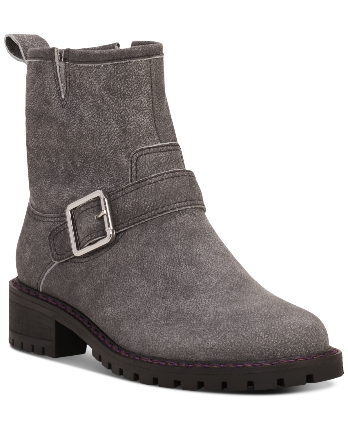 Lucky Brand Women's Kenadie Buckled Lug Sole Booties