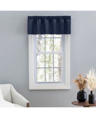 Grasscloth Lined Curtain Valance 54"W x 15"L