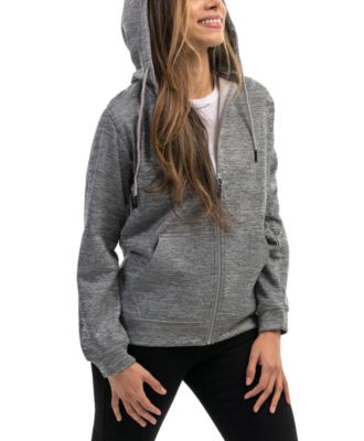 Plus Size Premium Zip-Up Hoodie with Smooth Matte Finish & Cozy Fleece Inner Lining Sweater with Hood