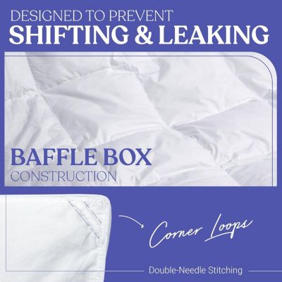 Down Blended Comforter - Queen