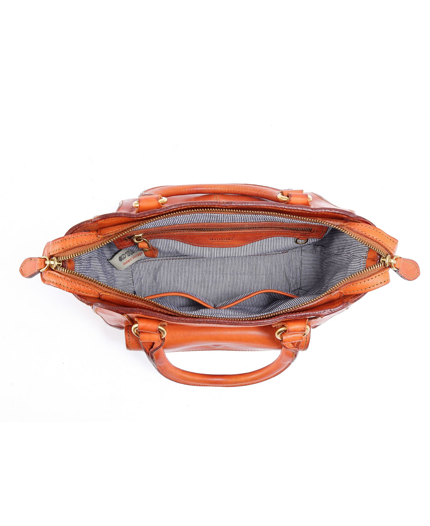 Pansy Small Leather Satchel Bag