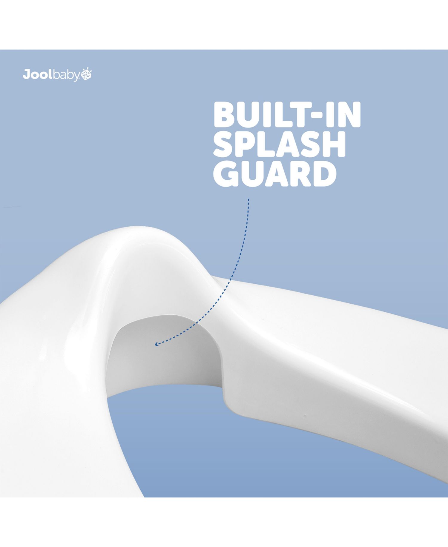Kids Potty Training Seat - Splash Guard, Non-Slip & Free Storage Hook - Unisex