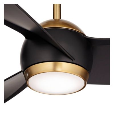 60" Stresa Modern Dimmable LED Light Remote Control Indoor Ceiling Fan